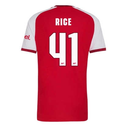 RICE #41 Arsenal Domicile Maillot 2026/27 Rouge Joueur - UCL