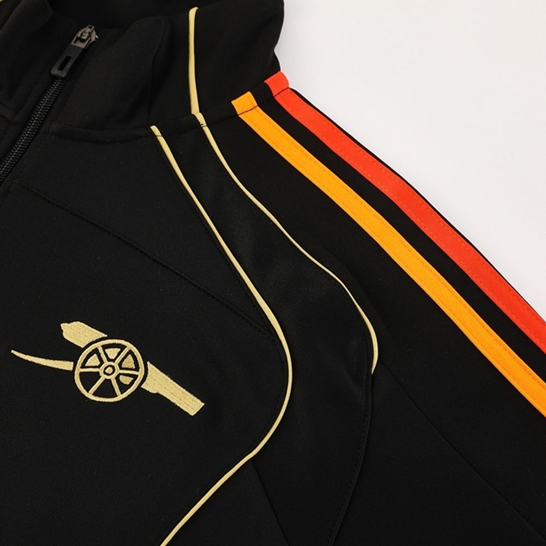 Arsenal Voetbaljack Kit 2025/26 Zwart