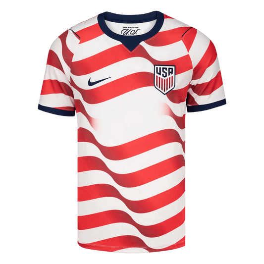 États-Unis Domicile Maillot - Coupe du Monde 2026 Rouge&Blanc Grande Taille