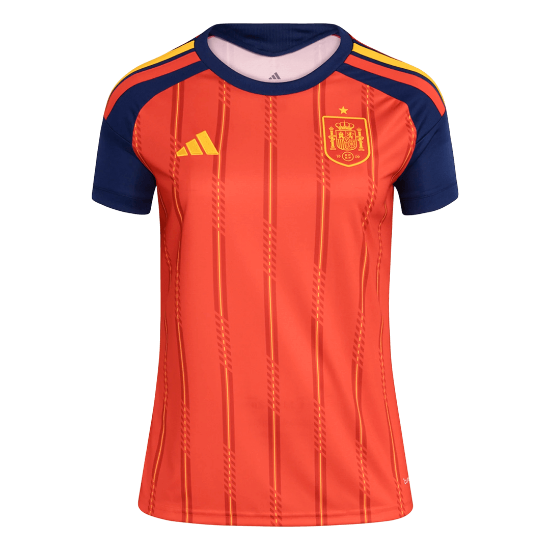 Vrouwen Spanje Thuisshirt - Wereldkampioenschap 2026 Rood