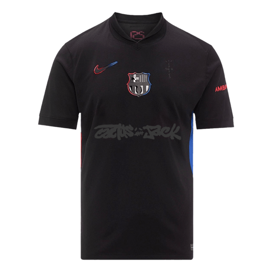 Barcelona X Travis Scott Uitshirt 2024/25 Grote Maat