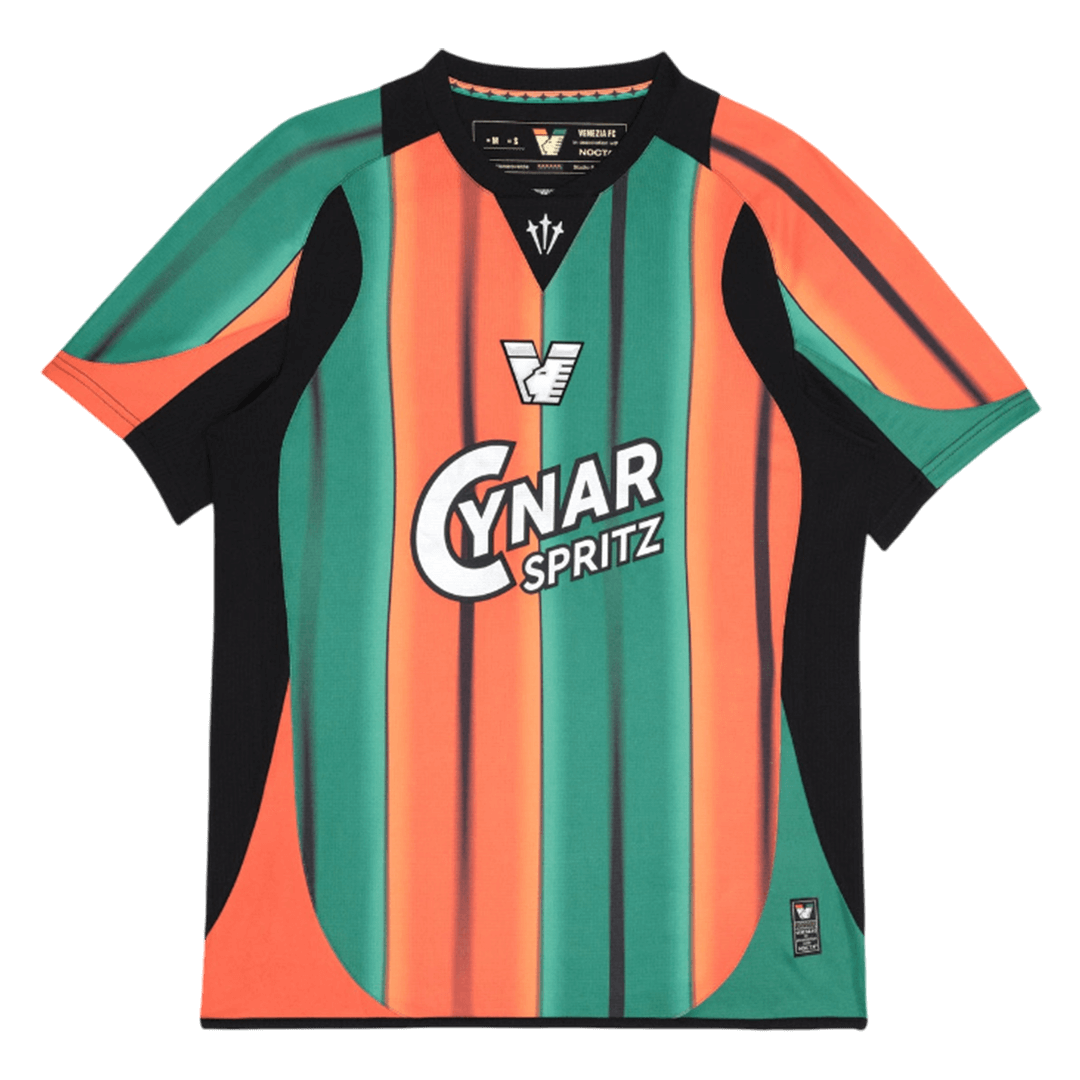Venezia FC Derde Shirt 2025/26 Oranje&Groen Grote Maten