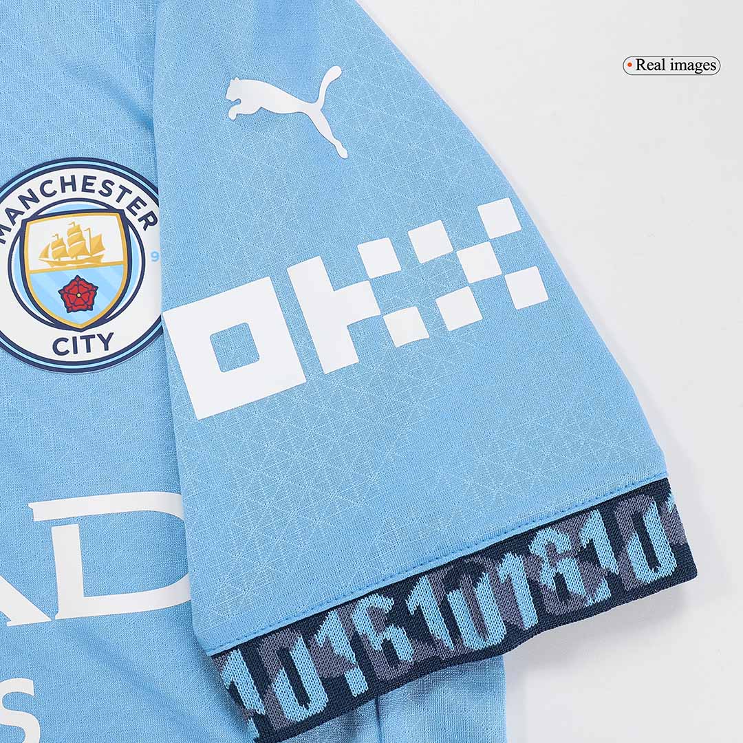 Manchester City Thuisshirt 2024/25 Authentiek