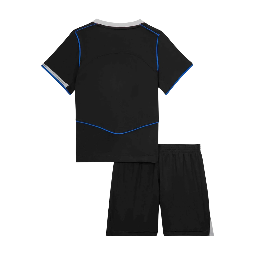 Chelsea Derde Shirt Kit 2025/26 Kinderen Zwart