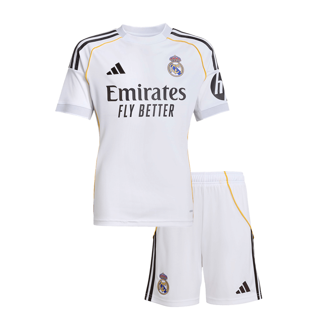 Real Madrid Thuistenue Kit 2025/26 Junior