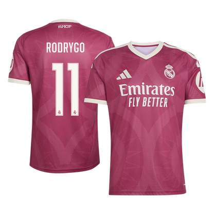 RODRYGO #11 Real Madrid Third Maillot 2026/27 Rouge