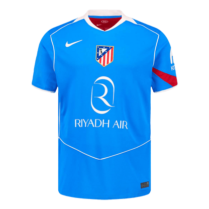 Atlético Derde Shirt 2025/26 Blauw Grote Maat