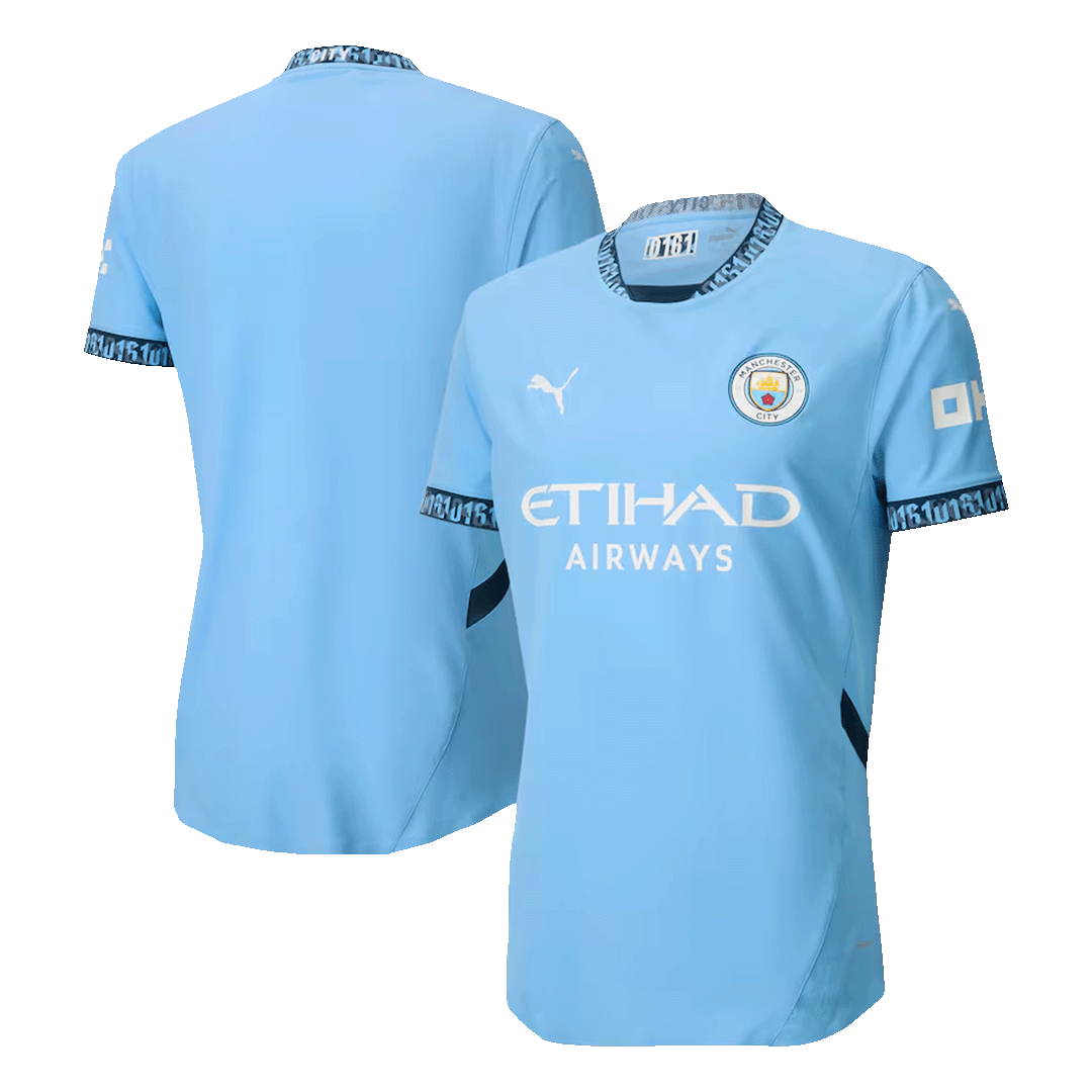 Manchester City Thuisshirt 2024/25 Authentiek