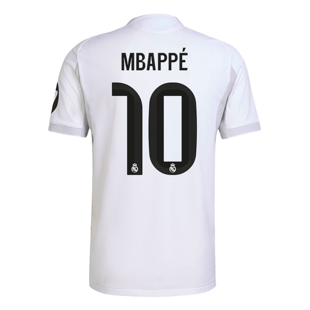 MBAPPÉ #10 Real Madrid Thuisshirt 2025/26 Authentiek