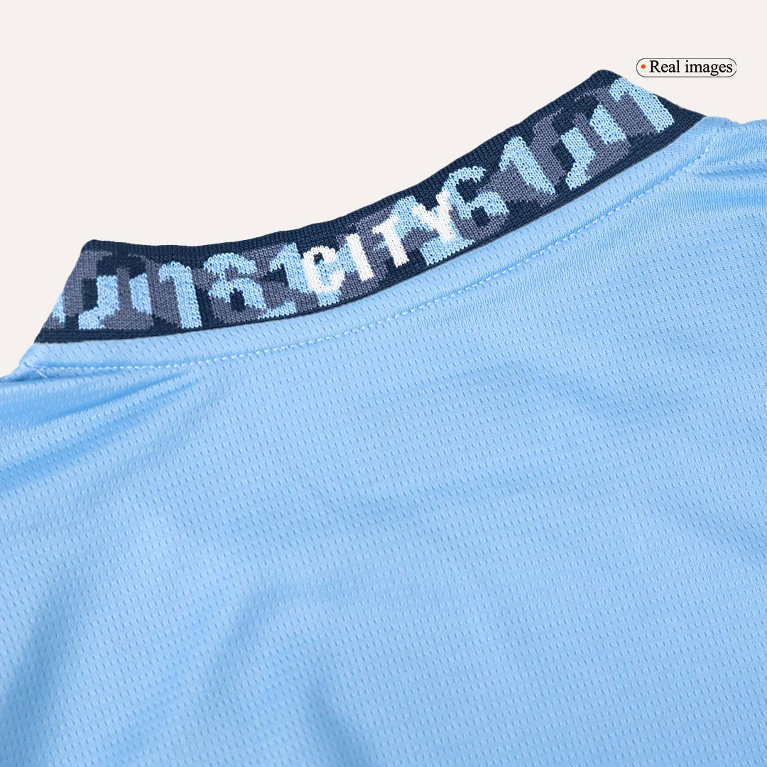 Manchester City Domicile Maillot Kit 2024/25 Enfant