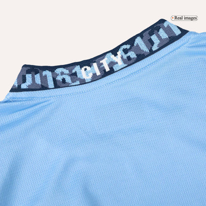 Manchester City Domicile Maillot Kit 2024/25 Enfant