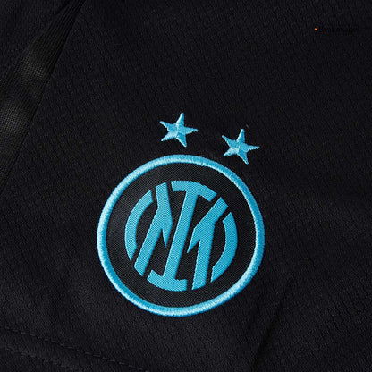 Inter Milan Thuisshirt Kit 2025/26 Junior Blauw&Zwart