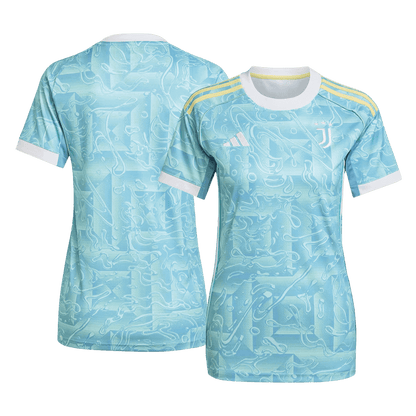 Juventus Dames Uitshirt 2025/26 Blauw