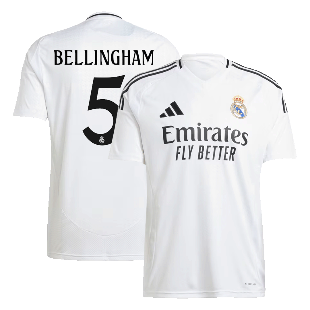 BELLINGHAM #5 Real Madrid Domicile Maillot 2024/25 - Super - Mon Maillot Foot Store
