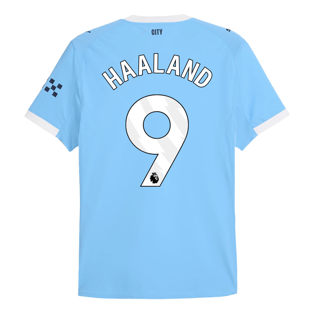 HAALAND #9 Manchester City Thuisshirt 2025/26 Authentic