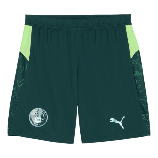Manchester City Vierde Short 2025/26 Groen