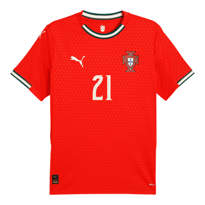 DIOGO J. #21 Portugal Thuisshirt 2025