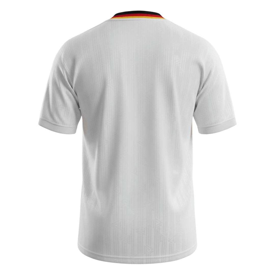 Retro Duitsland Thuisshirt 1994 Wit