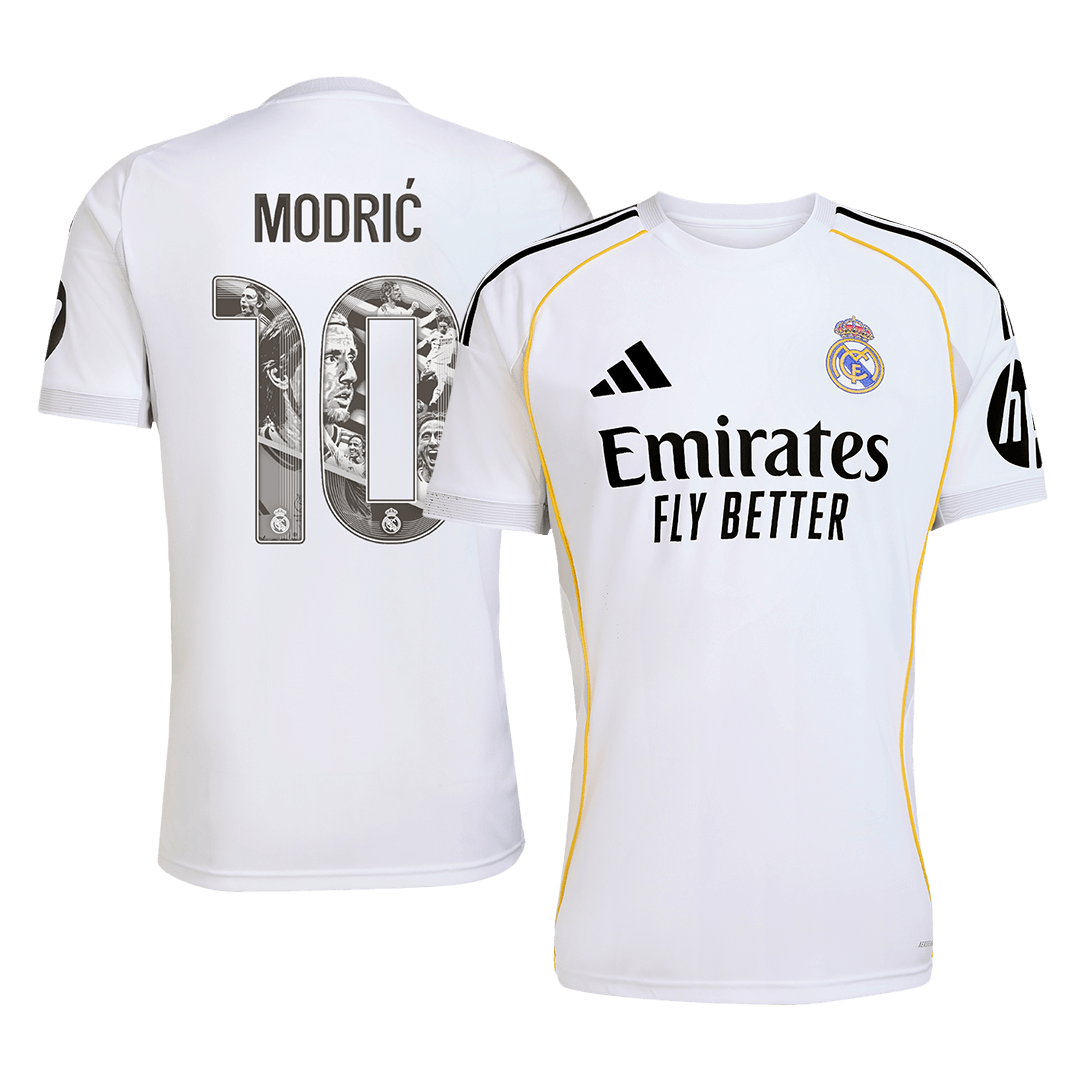 MODRIĆ Special #10 Real Madrid Thuisshirt 2025/26