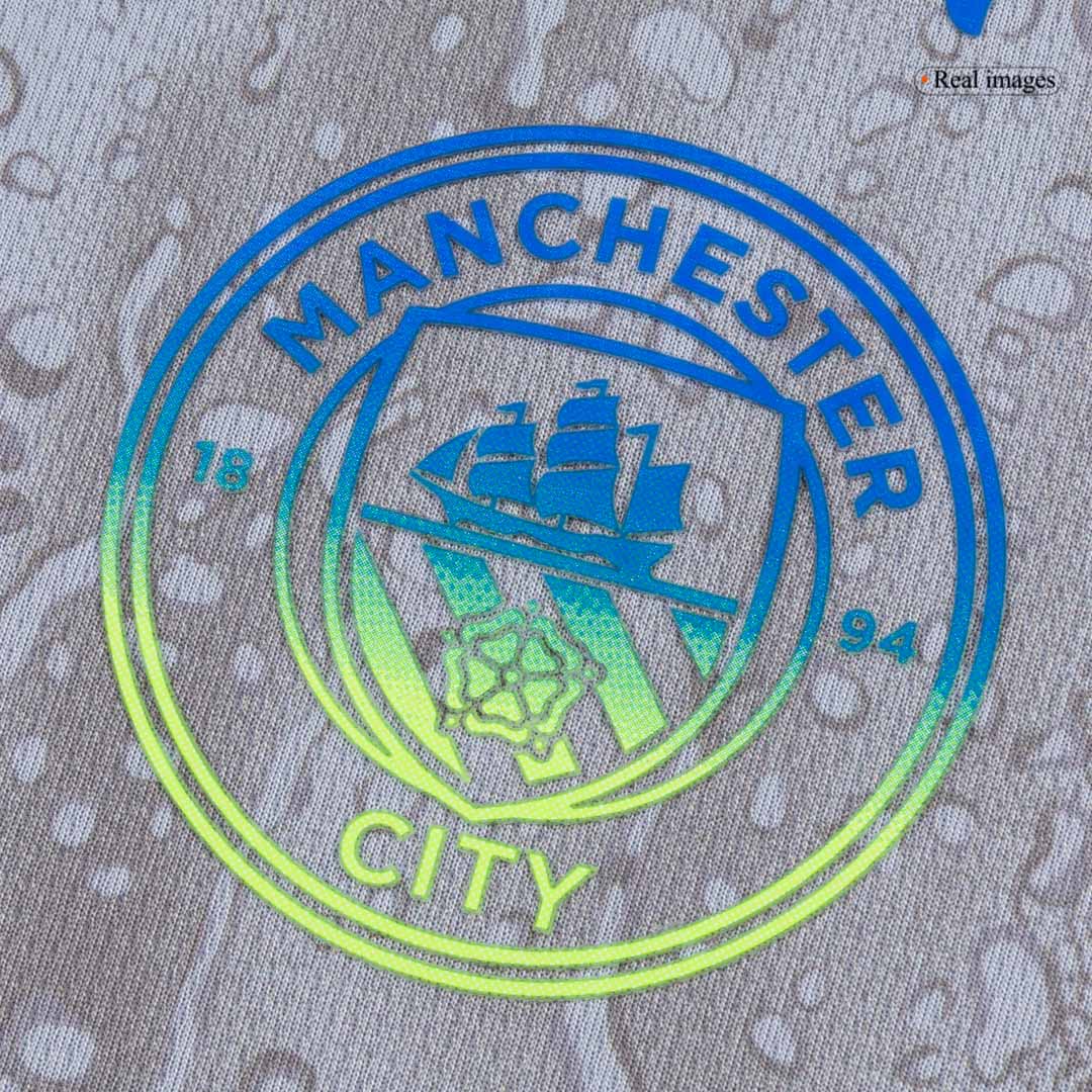 Manchester City Derde Thuisshirt 2025/26 Grijs