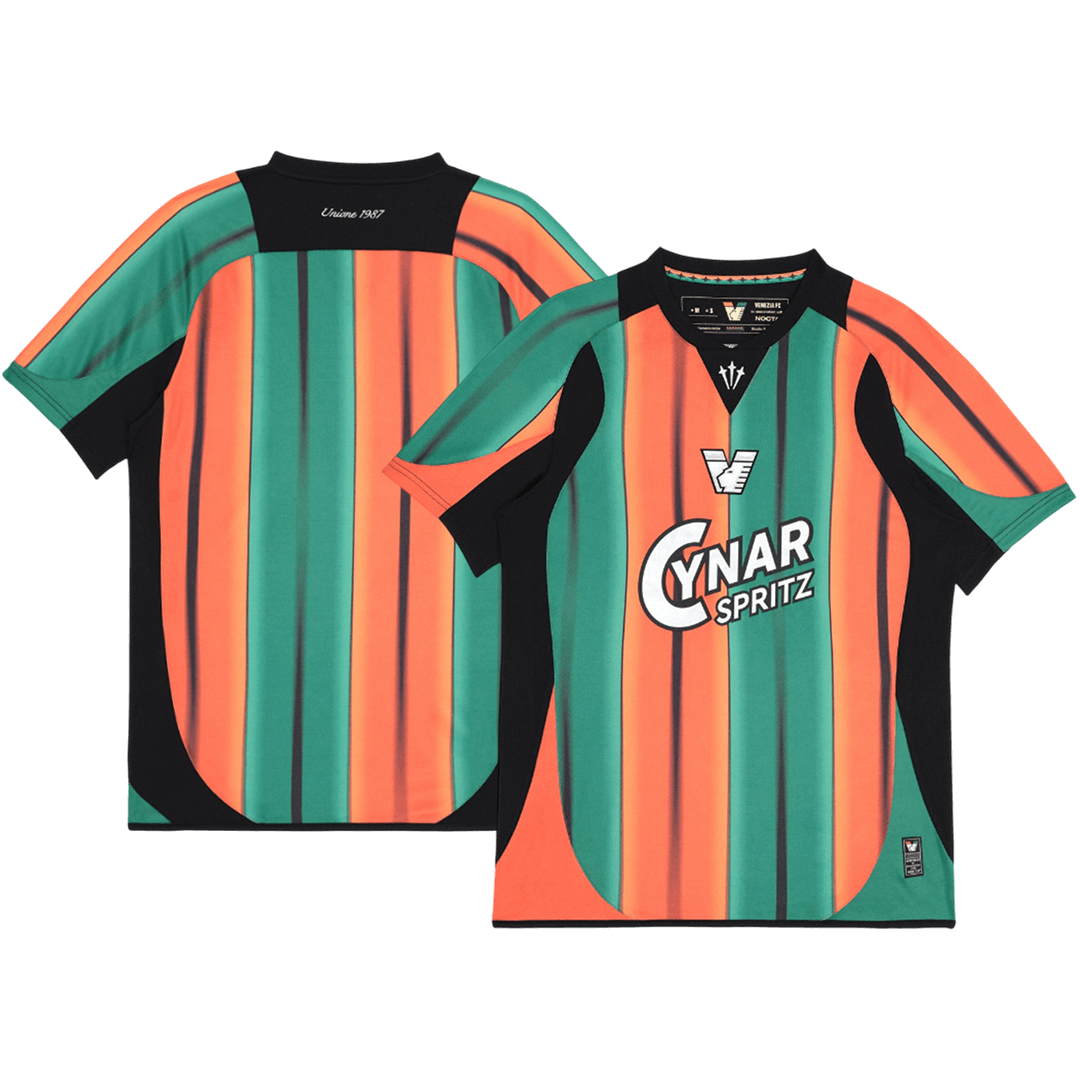 Venezia FC Derde Shirt 2025/26 Oranje&Groen Grote Maten