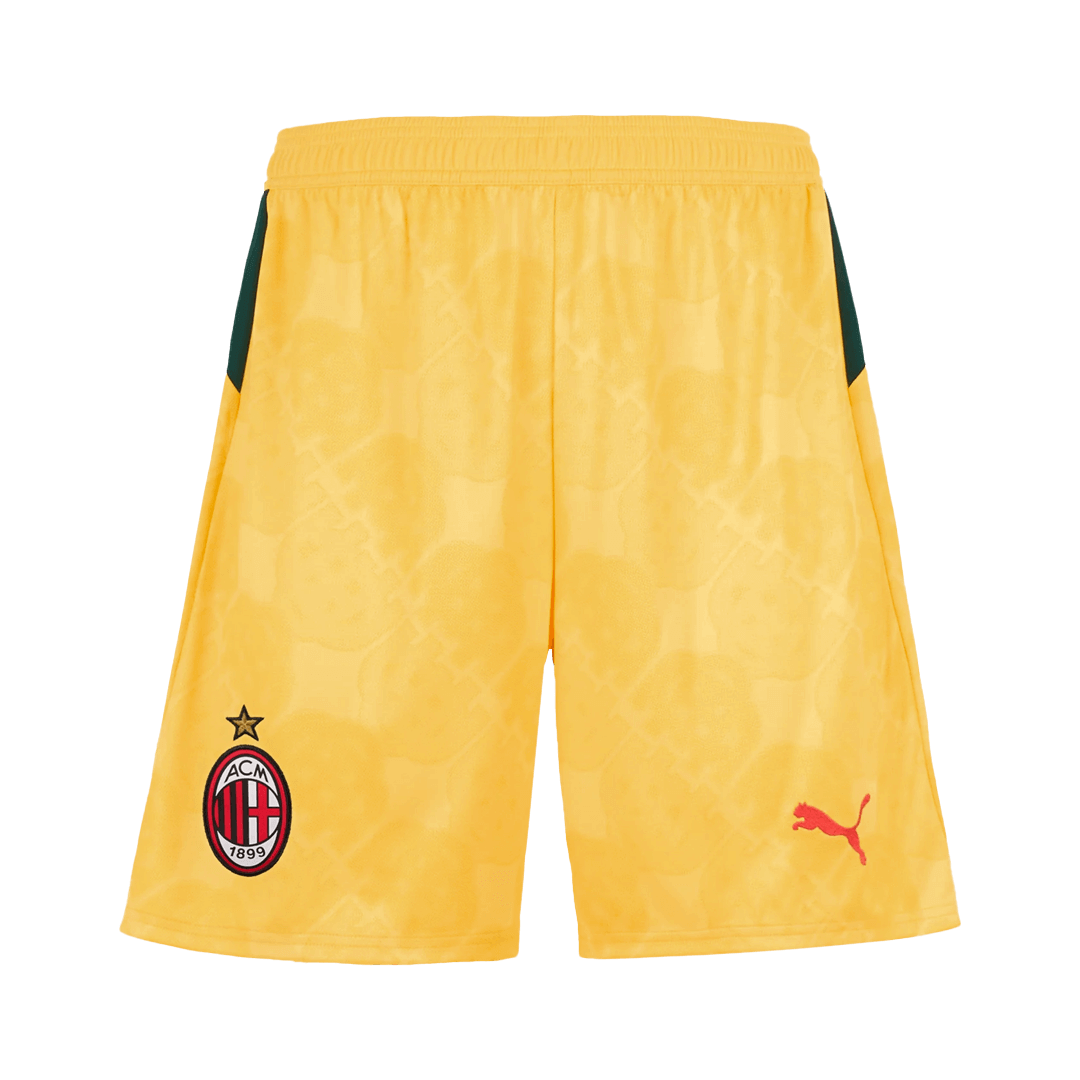 AC Milan Derde Short 2025/26 Geel