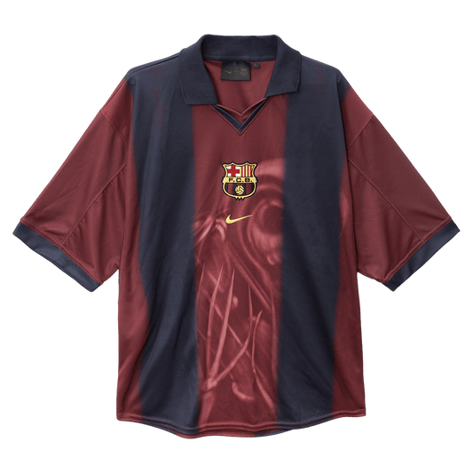 Retro FC Barcelona Thuisshirt 2000/01