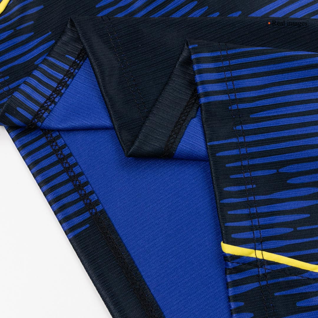 NEYMAR JR. #10 Brésil Extérieur Maillot - Coupe du Monde 2026 Bleu marine