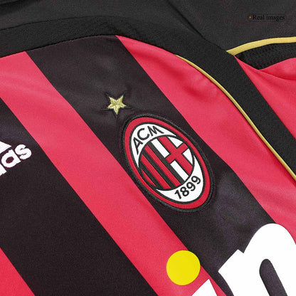 Retro AC Milan Thuisshirt Lange Mouwen 2006/07