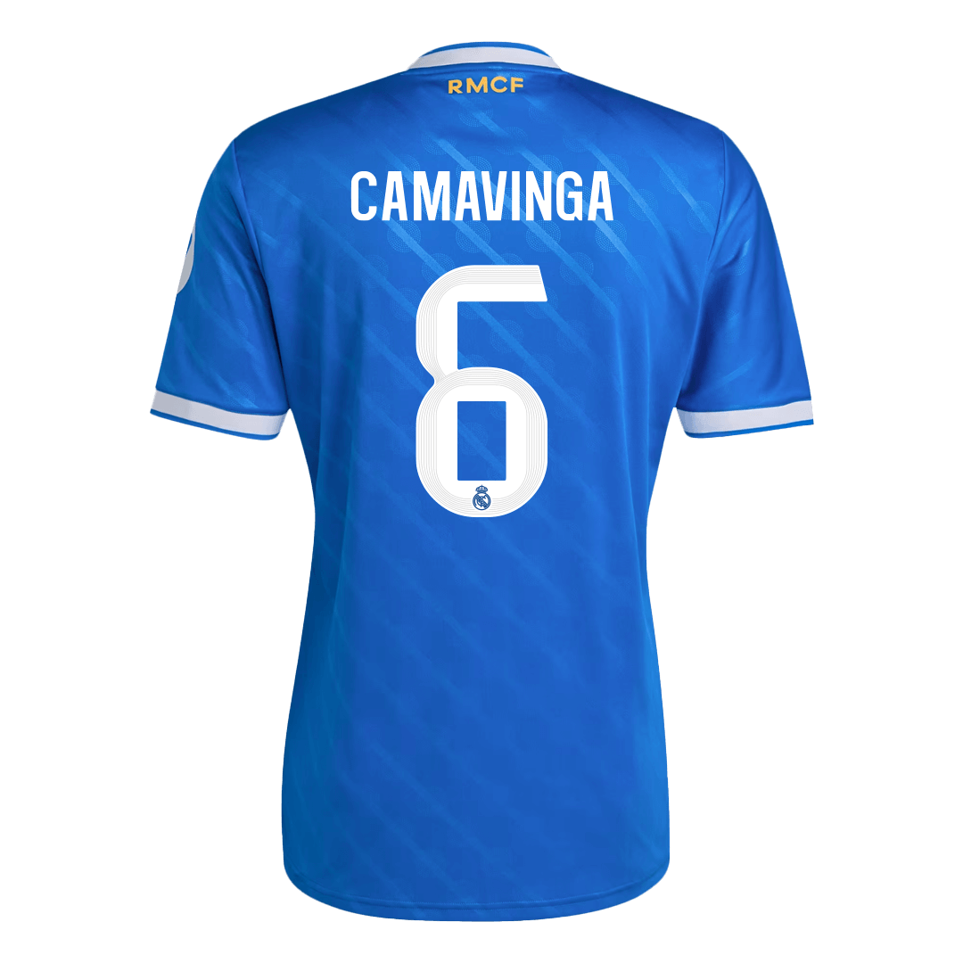 CAMAVINGA #6 Real Madrid Derde Shirt 2025/26 Blauw