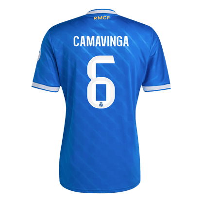 CAMAVINGA #6 Real Madrid Derde Shirt 2025/26 Blauw