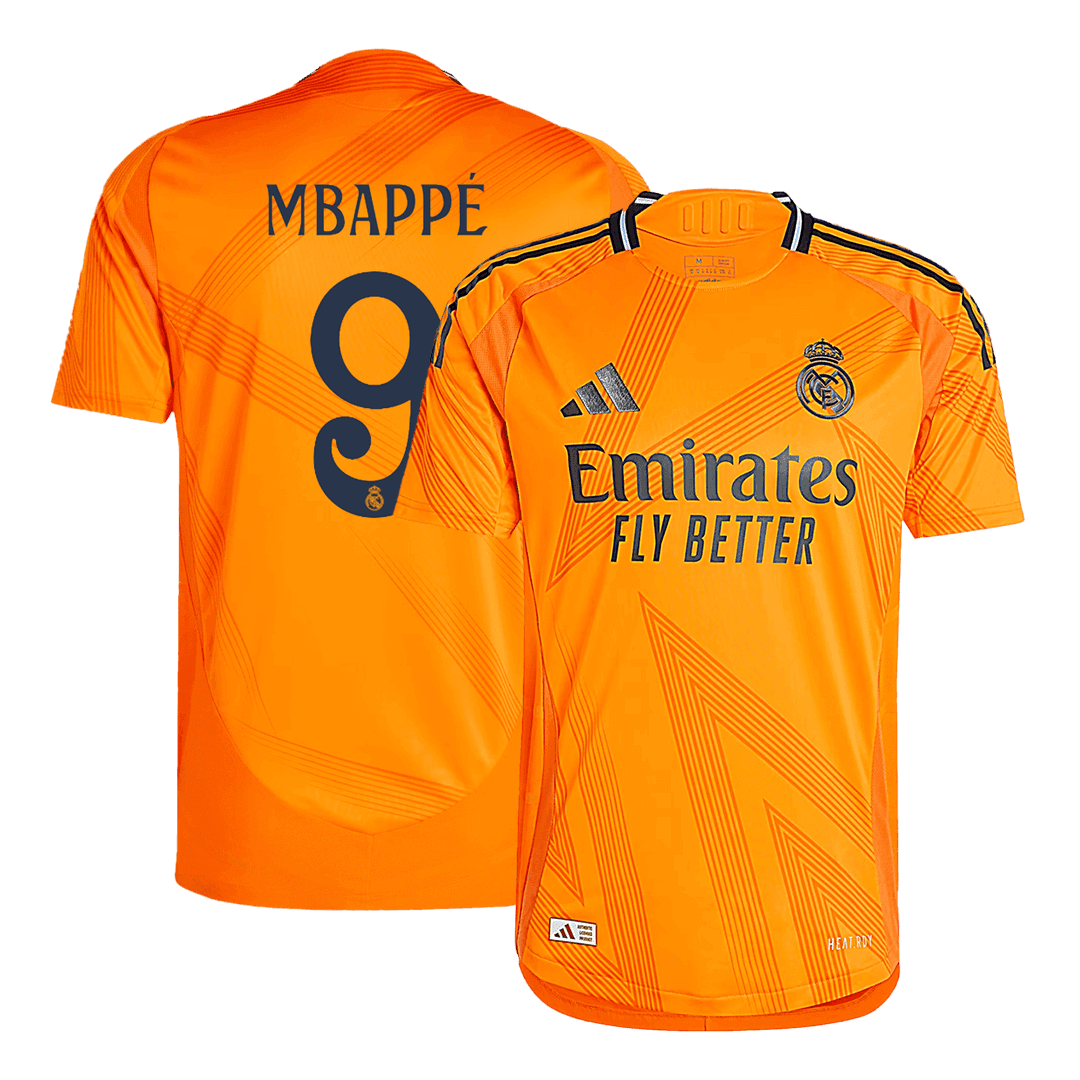 MBAPPÉ #9 Real Madrid Extérieur Maillot 2024/25 Authentique - Mon Maillot Foot Store