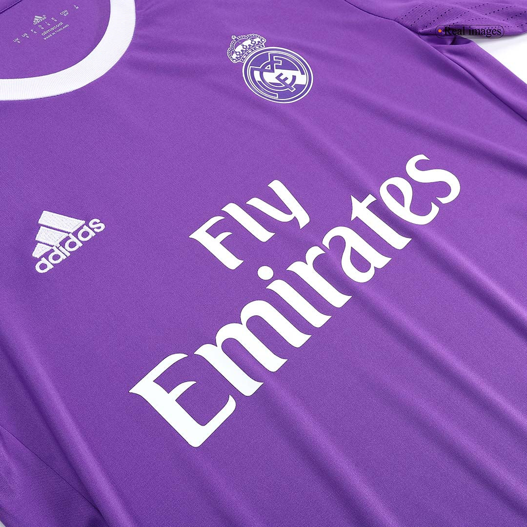 MODRIĆ #19 Retro Real Madrid Uit Thuisshirt Lange Mouwen 2016/17