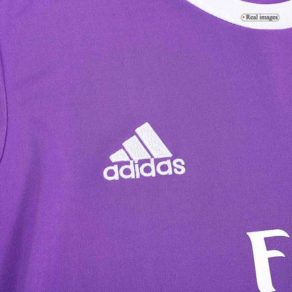 MODRIĆ #19 Retro Real Madrid Uit Thuisshirt Lange Mouwen 2016/17