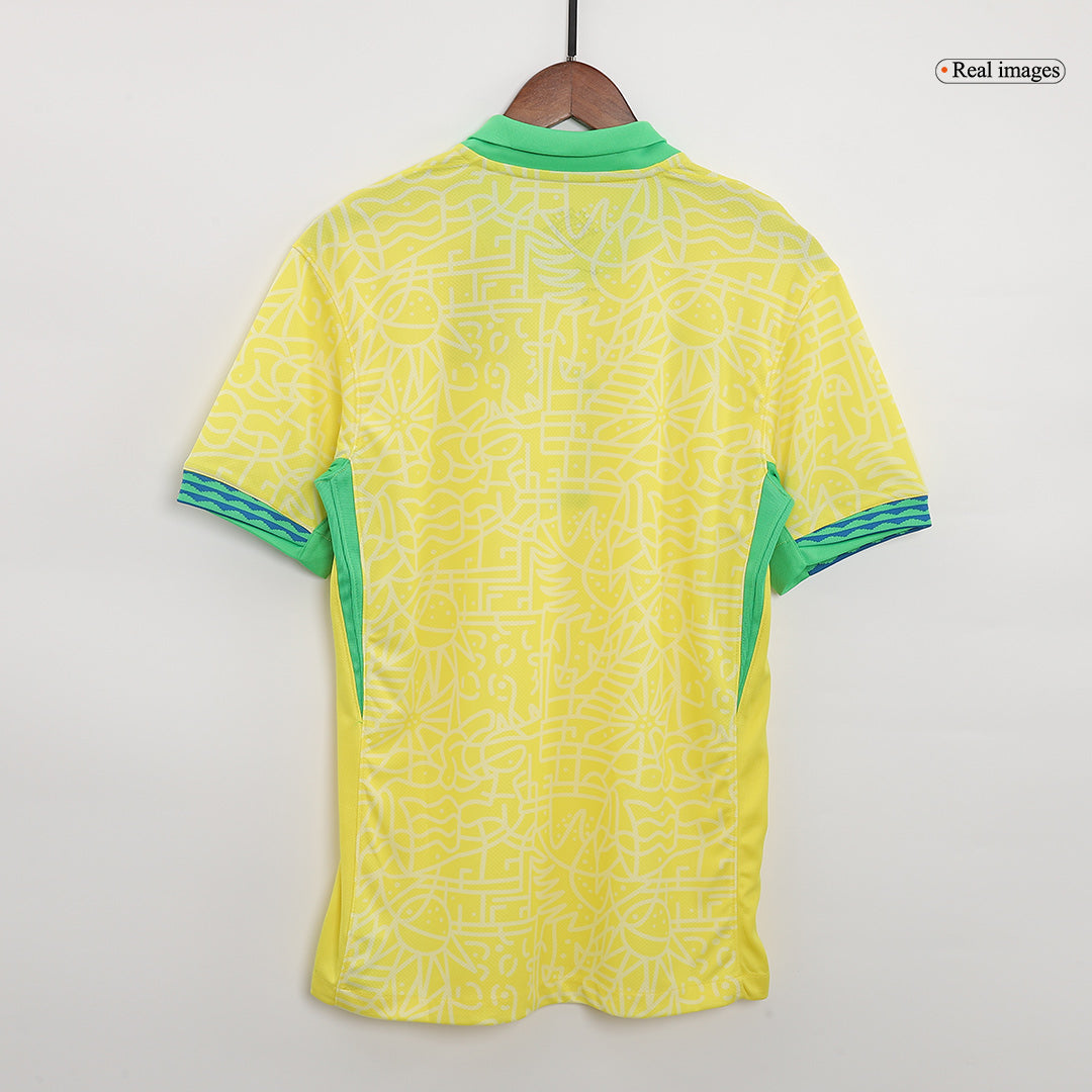 Brazilië Thuisshirt 2024 - Extra Grote Maat
