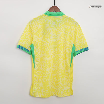 Brazilië Thuisshirt 2024 - Extra Grote Maat