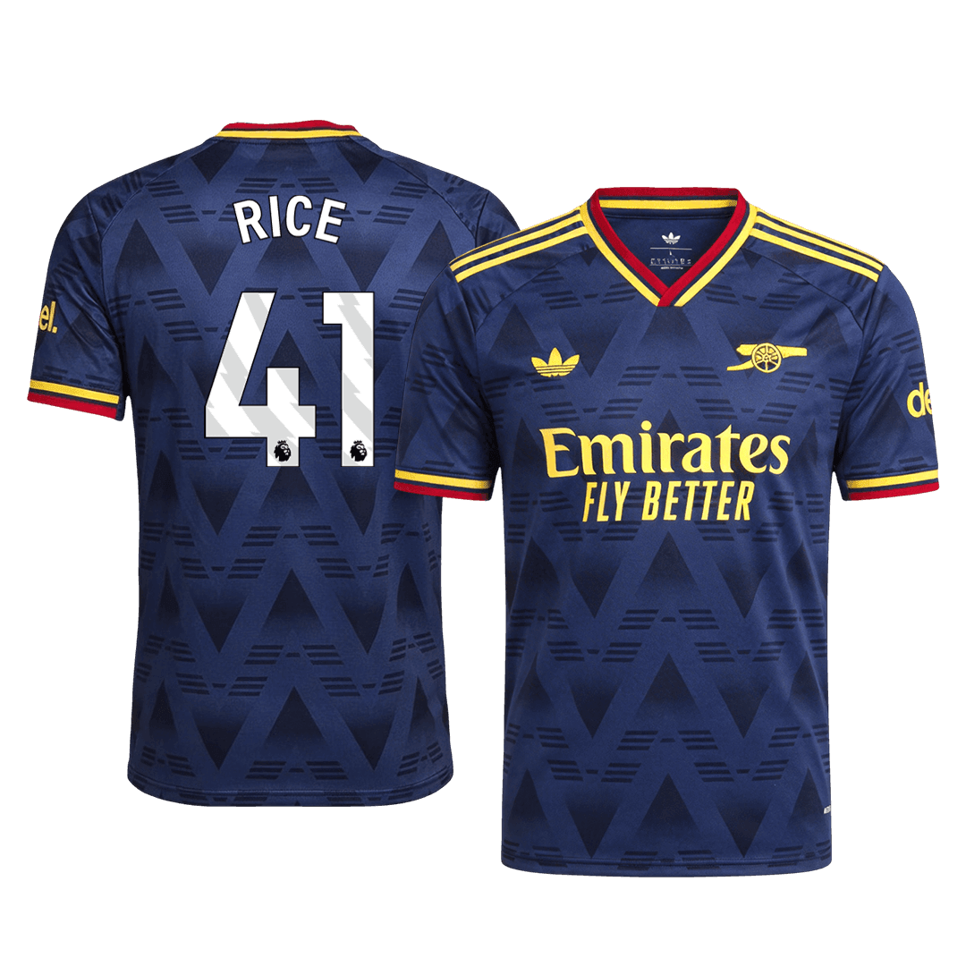 RICE #41 Arsenal Extérieur Maillot 2026/27 Bleu marine Joueur
