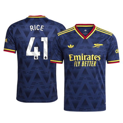 RICE #41 Arsenal Extérieur Maillot 2026/27 Bleu marine Joueur