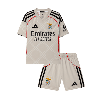 Lissabon Uit Tenue Kit 2025/26 Kinderen Beige