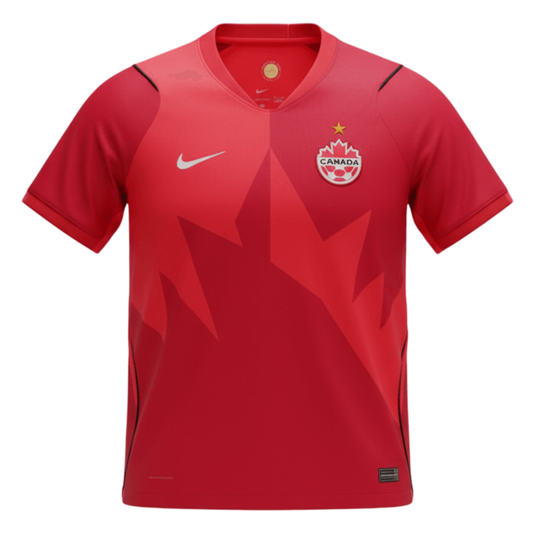 Canada Thuis Shirt Wereldkampioenschap 2026 Rood