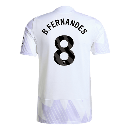 B.FERNANDES #8 Manchester United Uit Thuisshirt 2025/26 Authentiek