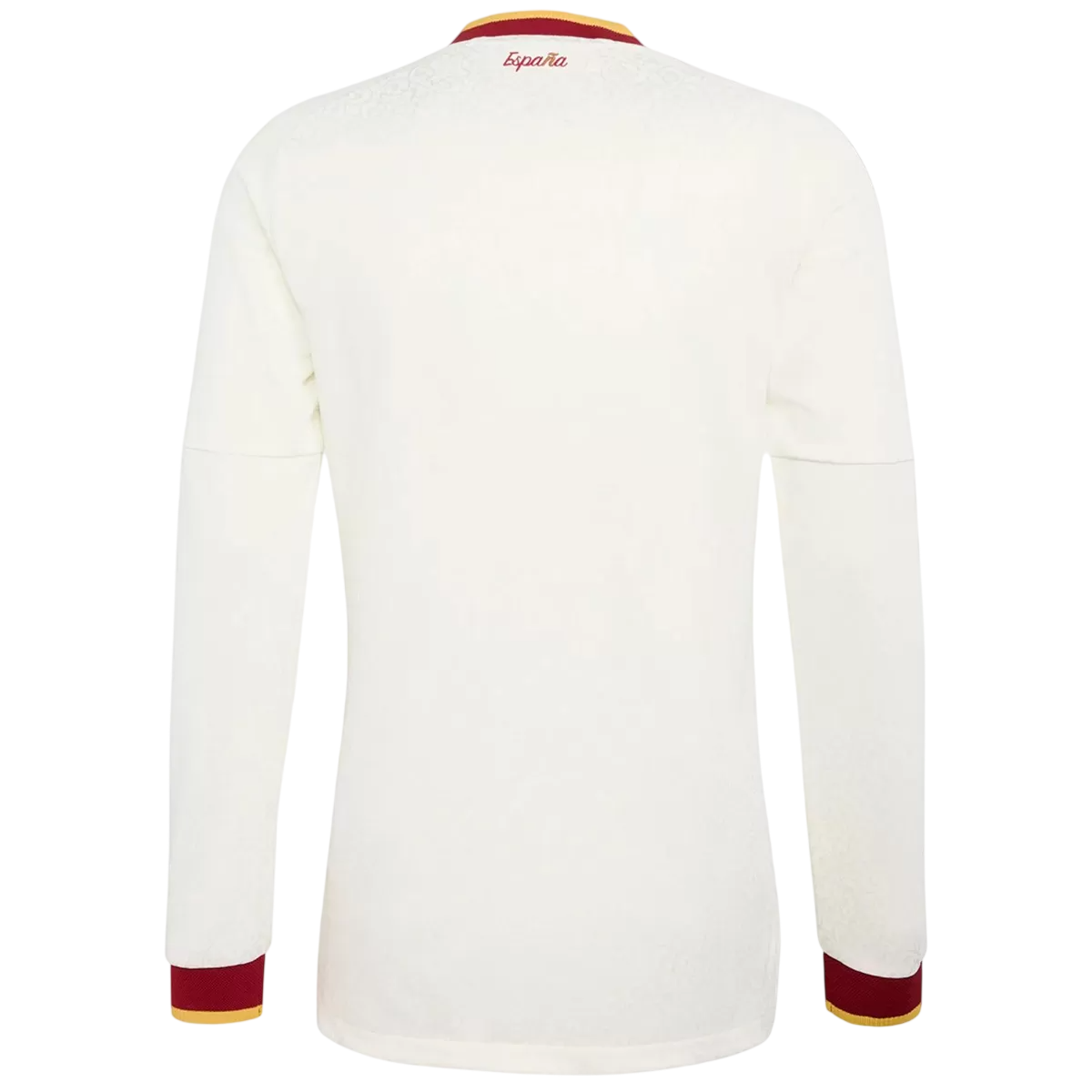 Spanje Uitshirt Lange Mouwen - Wereldbeker 2026 Wit Grote Maten