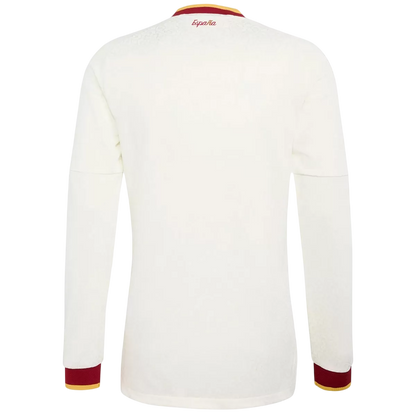Spanje Uitshirt Lange Mouwen - Wereldbeker 2026 Wit Grote Maten