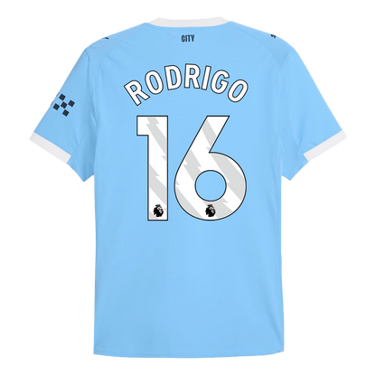RODRIGO #16 Manchester City Thuis tenue 2025/26 Authentiek