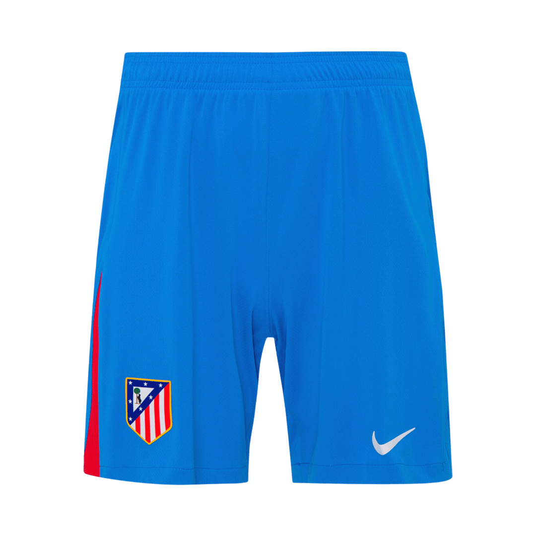 Atlético Derde Short 2025/26 Blauw