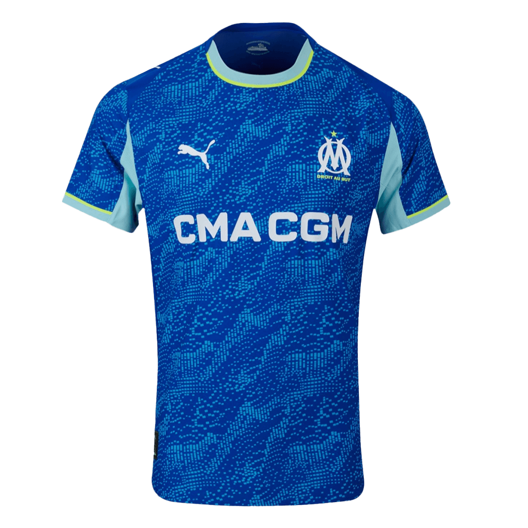 Olympique Marseille Derde Shirt 2025/26 Blauw Authentiek