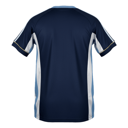 Retro Argentinië Uitshirt 1998 Marineblauw