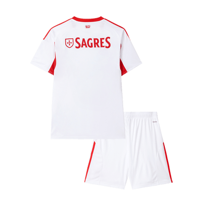 Lissabon Derde Tenue 2025/26 Junior Wit