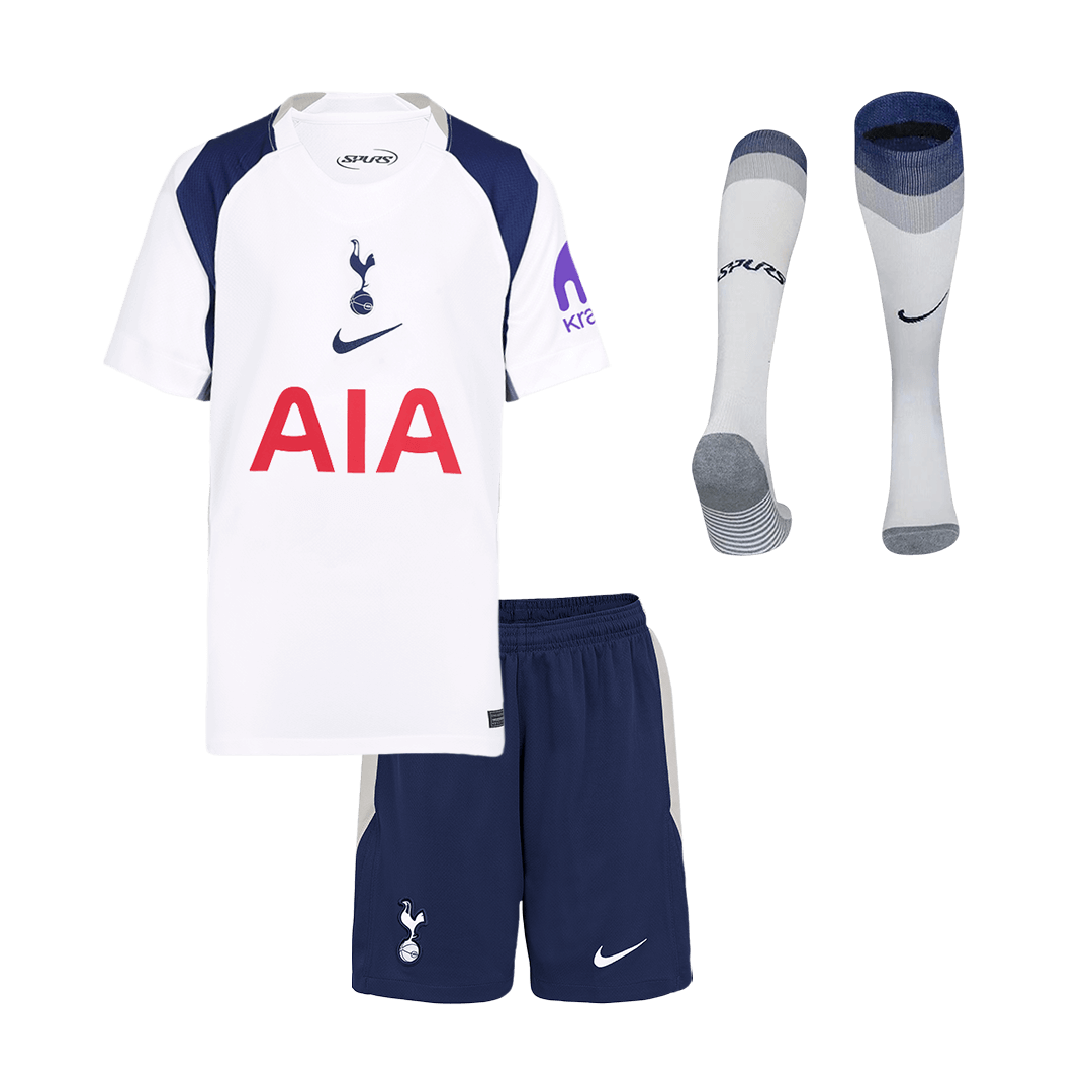 Tottenham Hotspur Thuis Tenue Kit 2025/26 Kind Wit