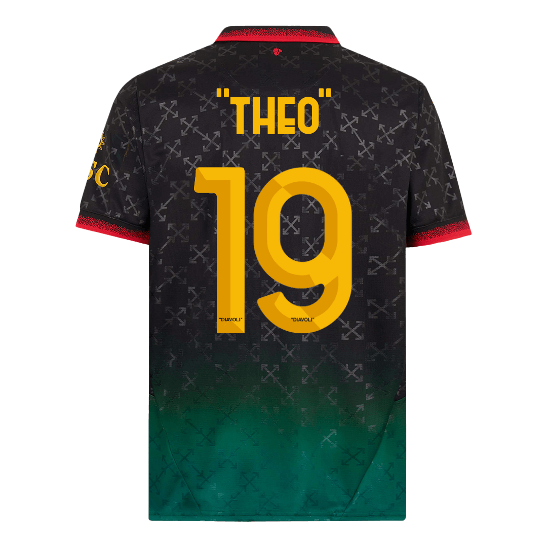 THEO' #19 AC Milan Vierde Shirt 2024/25